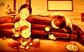 《壹加壹》家居沙画视频