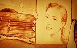  婚礼沙画视频《幸福就这么简单》