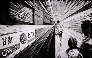 影视沙画视频《候鸟》