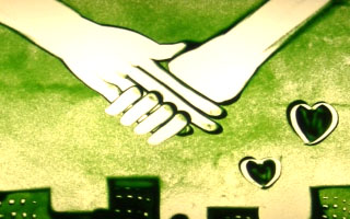 婚礼沙画表演《遇见幸福》